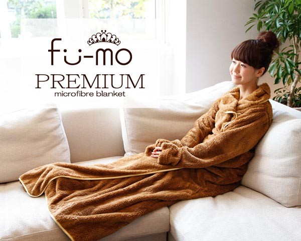 自宅警備員でなくても欲しい暖かい着る毛布【fu-mo PREMIUM】